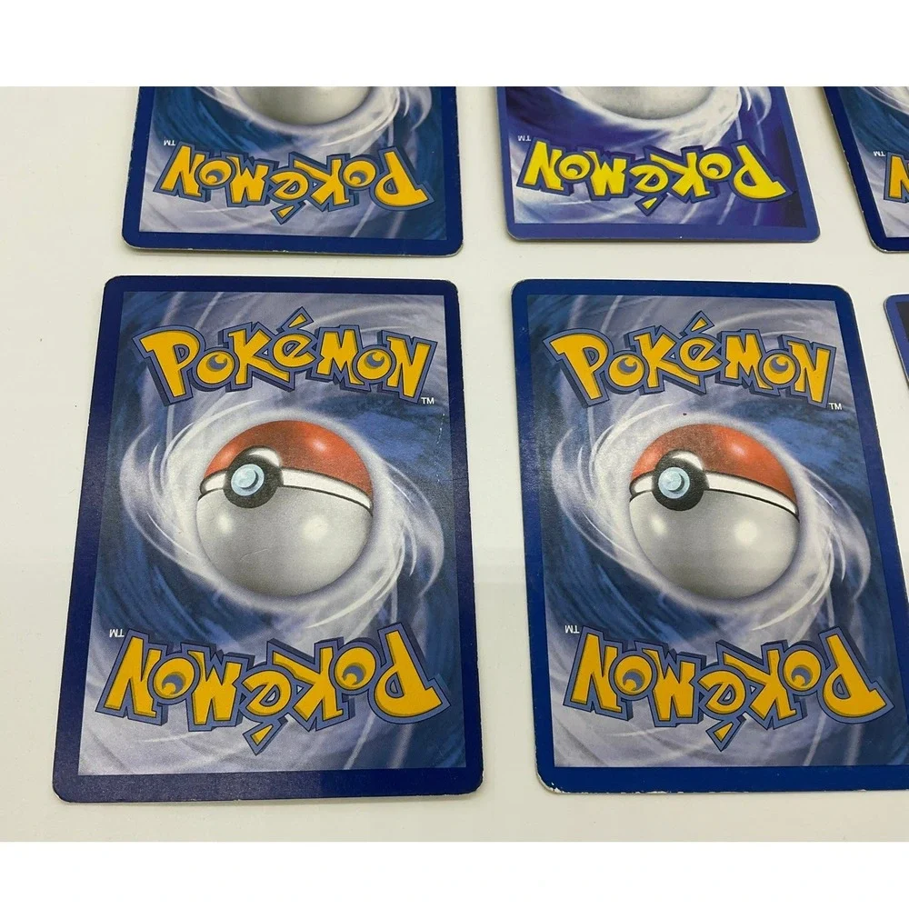 Pokemon Psychic Type Card Lot 6pc Purple Misdreavus Nidoran Ekans TCG Collection